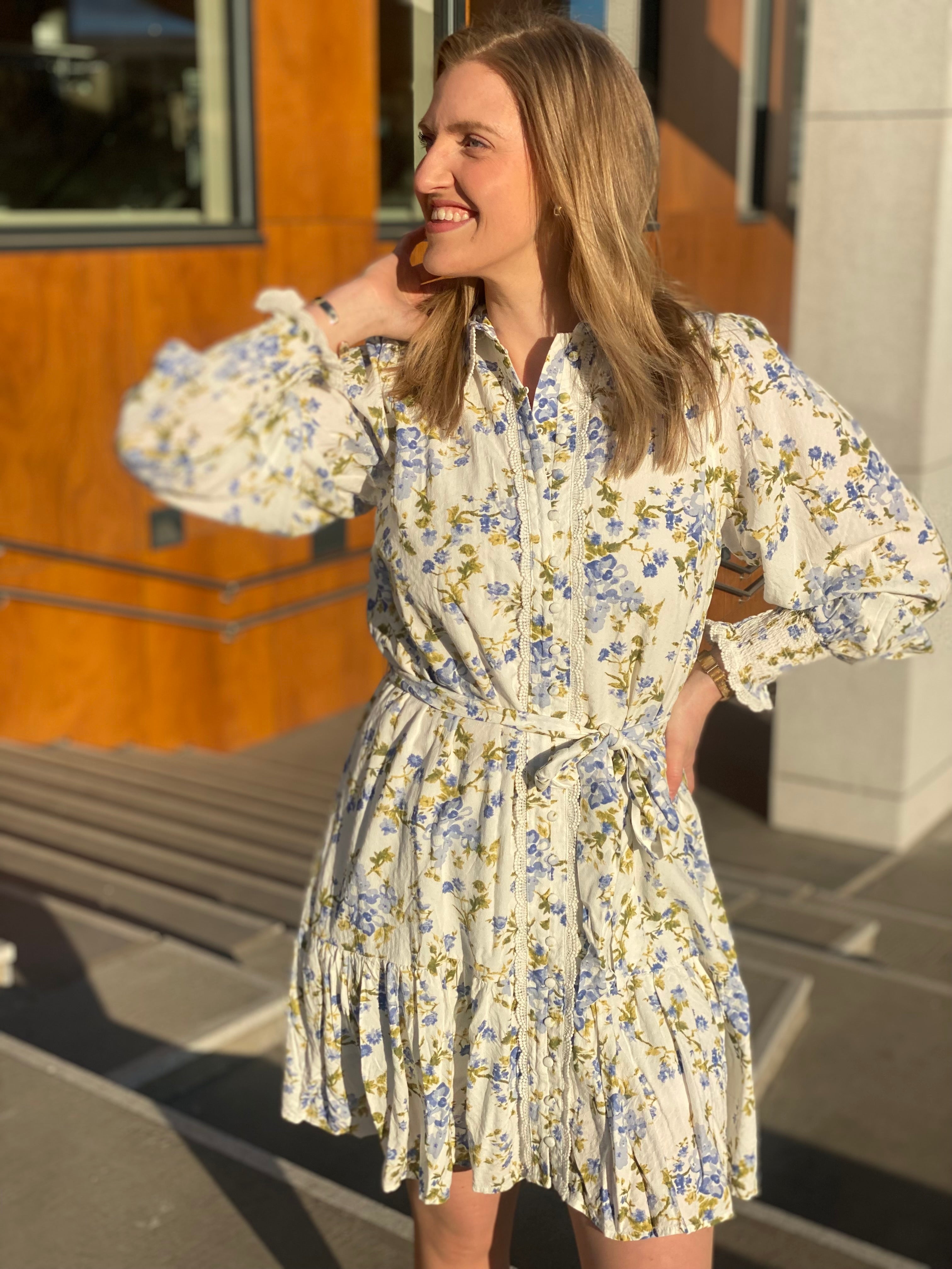 YASTILERA Short Dress - Star White